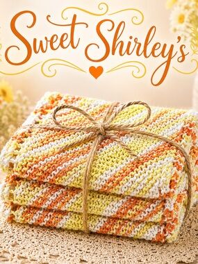 Bundle of 3 Sunrise Citrus Dish Rags